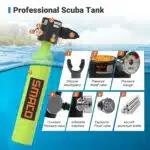 Professional and convenient diving cylinder