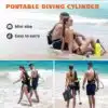 portable diving cylinder