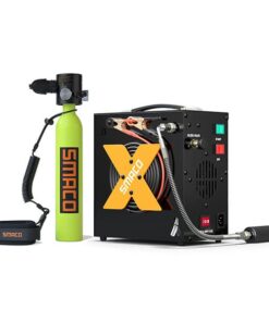 SMACO S300Plus 0.5l Mini Scuba Tank with Air Compressor