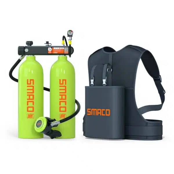 Smaco S700MAX Double Scuba Tank for Underwater – SMACODIVE