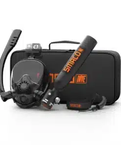 SMACO K2 Full-Face Snorkel Mask with 0.5/0.7L Mini Scuba Tank